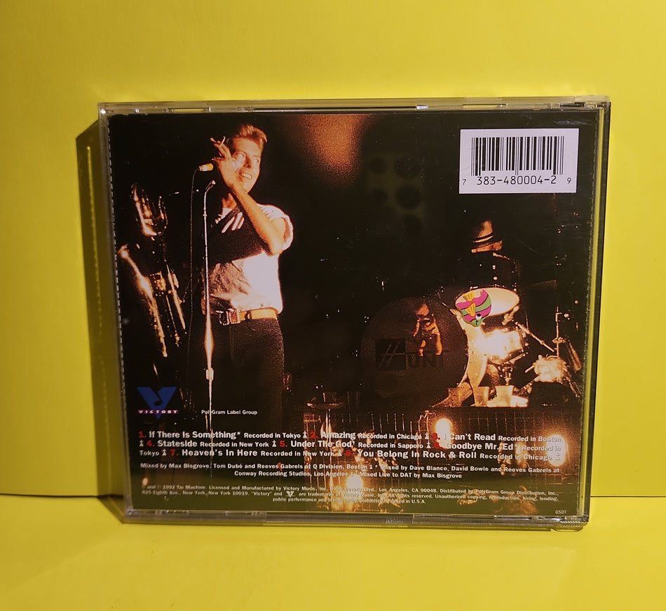 Tin Machine - Live Oy Vey, Baby - 1992 - 383 480 004-2 Used - EX - CDs