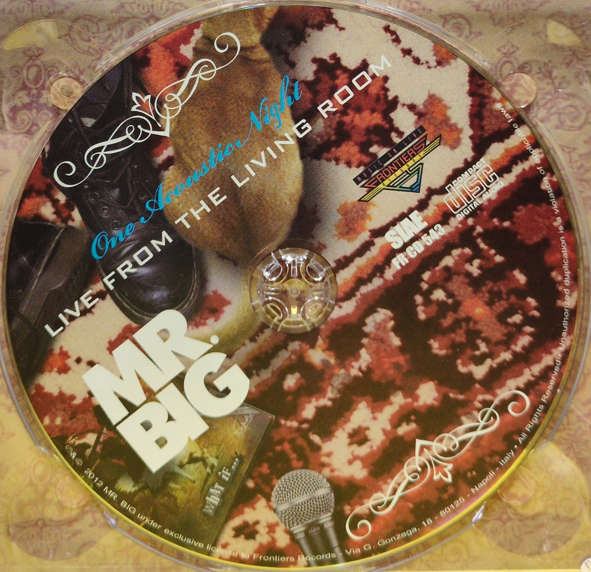 Mr. Big - Live From The Living Room (One Acoustic Night) - 2012 - FR CD 543 Used - EX - CDs