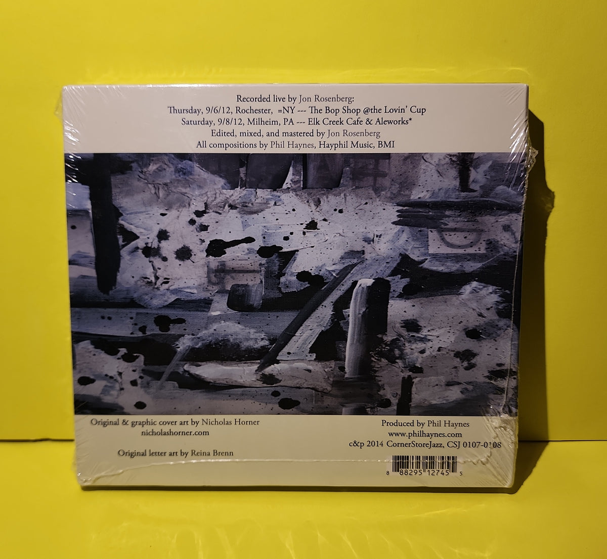 Phil Haynes - No Fast Food - 2014 - CSJ 0107-0108 New - Sealed - CDs