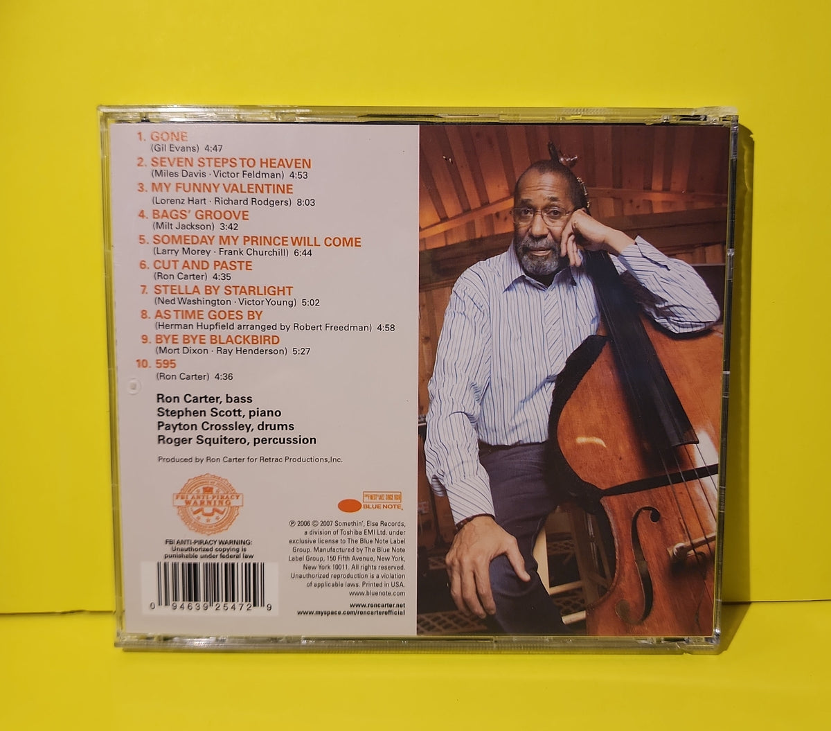 Ron Carter - Dear Miles, - 2007 - 0946 3 92547 2 9 Used - VG++ - CDs