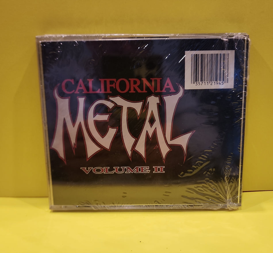 Various  - California Metal Volume ll - 1988 - 790-082-1945 New - Sealed - CDs