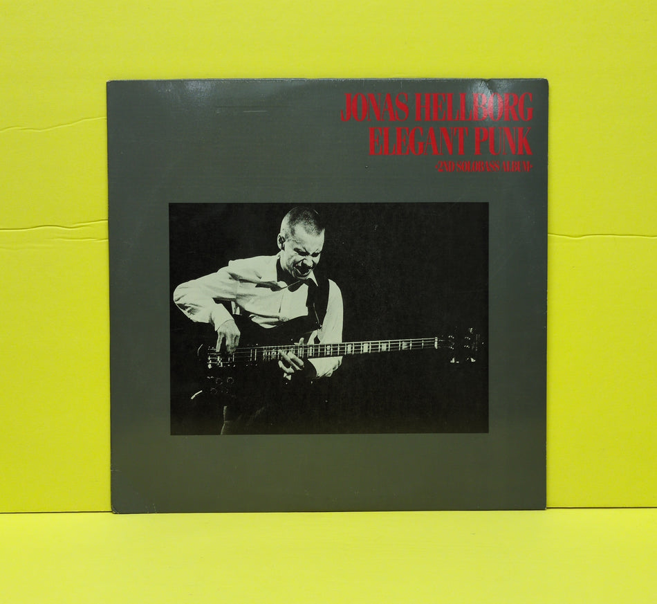 Jonas Hellborg - Elegant Punk - 1986 - EMC 8063 Used - VG++ - Vinyl - Promo