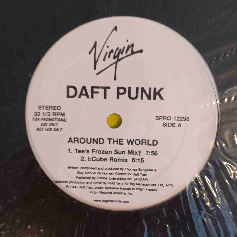 Daft Punk - Around the World PROMO - 1997 - SPRO 12298 Used - VG+ - Vinyl