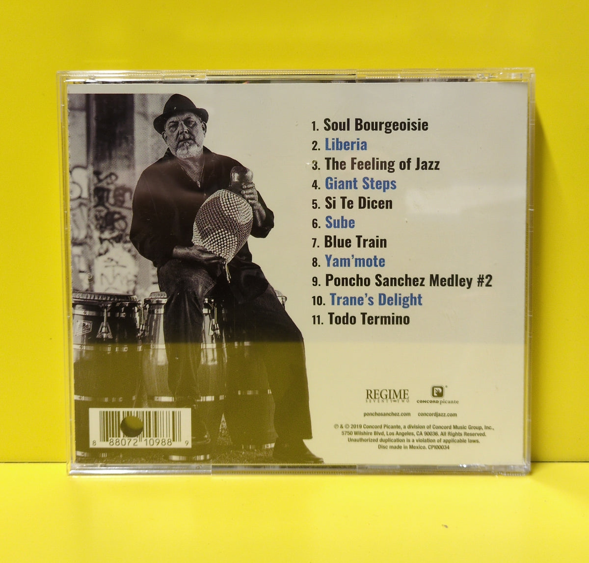 Poncho Sanchez - Trane's Delight - 2019 - CPI00034 Used - EX - CDs