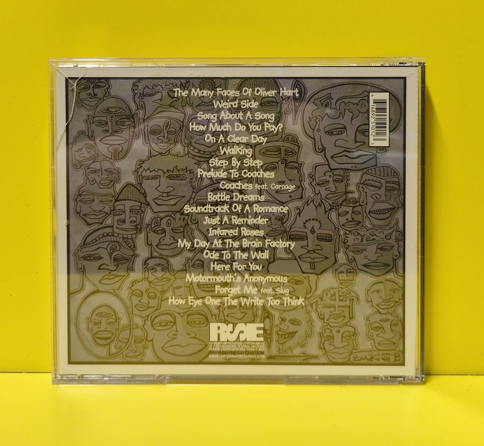 Oliver Hart - The Many Faces Of Oliver Hart, Or: How Eye One The Write Too Think - 2003 - RS0023-2 Used - EX - CDs
