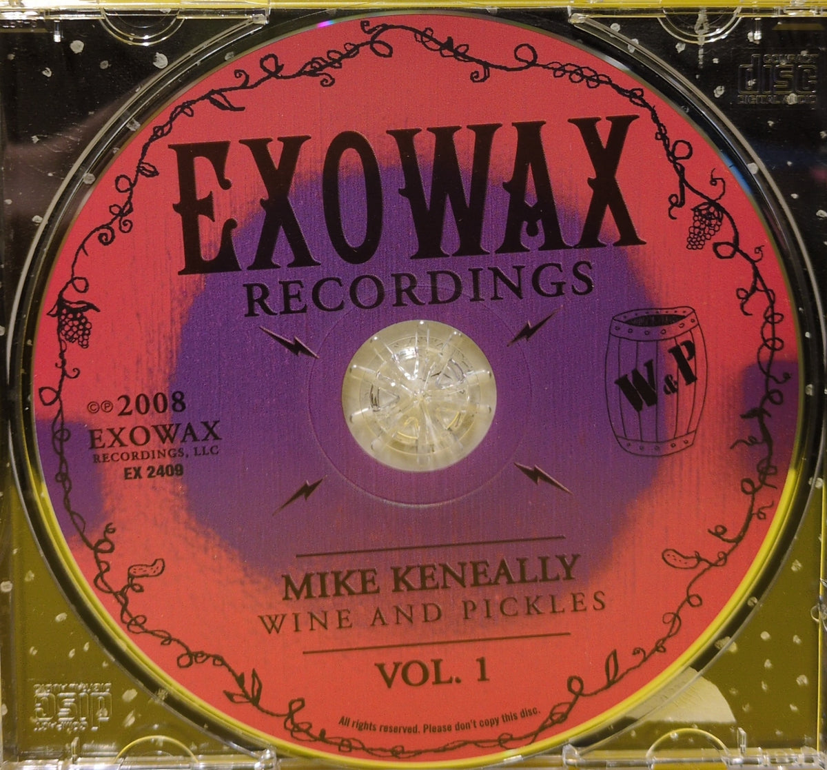Mike Keneally - Wine And Pickles - 2008 - EX 2409 Used - EX - CDs
