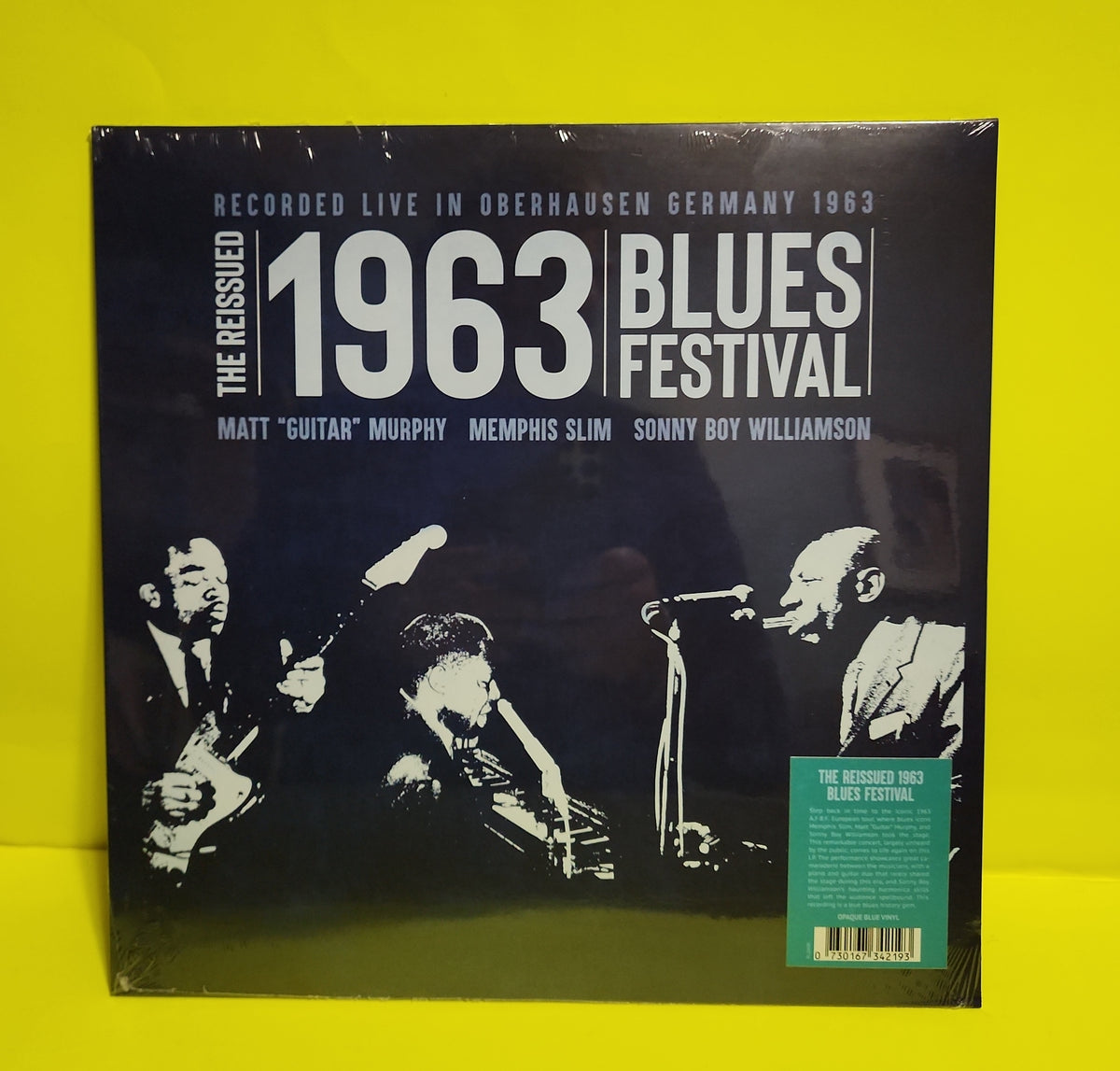 Matt "Guitar" Murphy, Memphis Slim, Sonny Boy Williamson  - The Reissued 1963 Blues Festival RSD - 2024 - RL060R New - Sealed - Vinyl