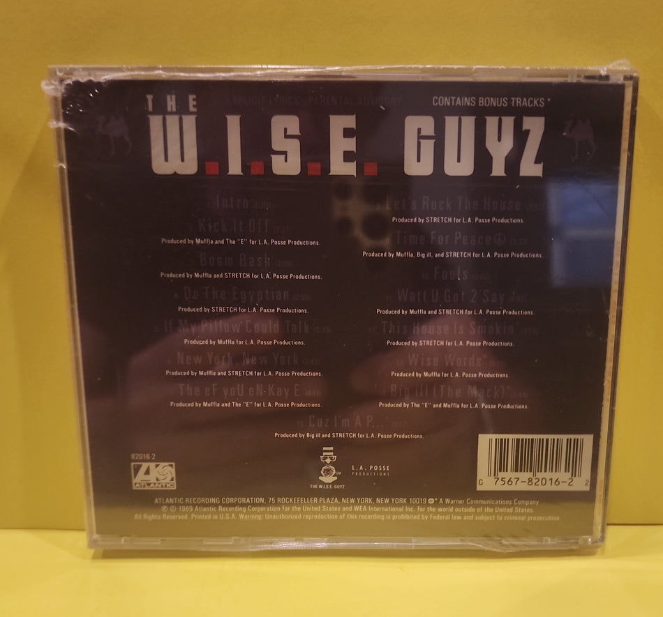 The W.I.S.E. Guyz - eF yoU eN Kay E - 1989 - 7 82016-2 New - Sealed - CDs