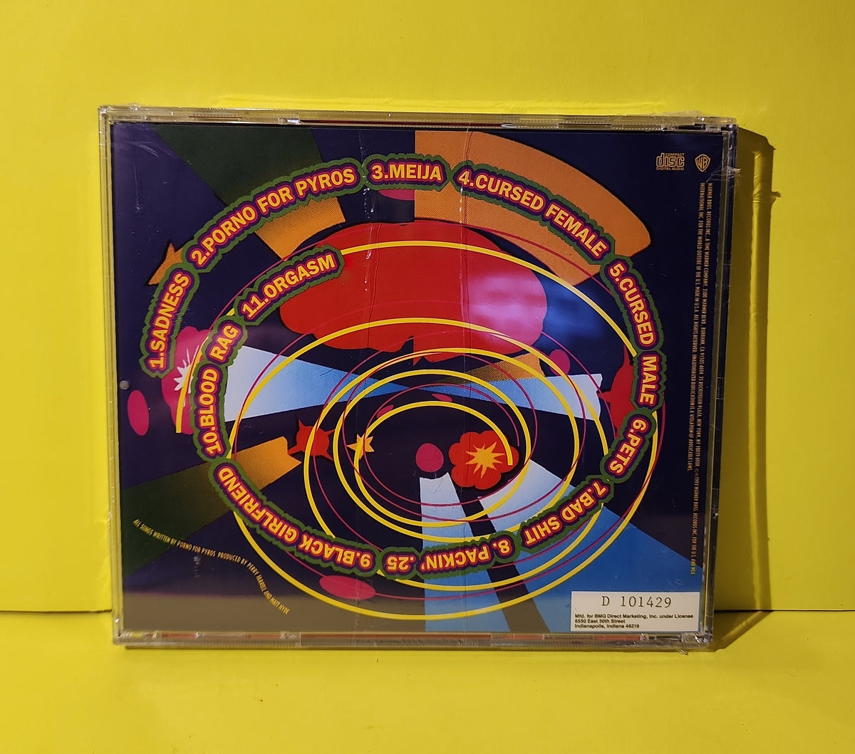 Porno For Pyros - Porno For Pyros / Club Edition  - 1993 - 9 45228-2 New - Sealed - CDs