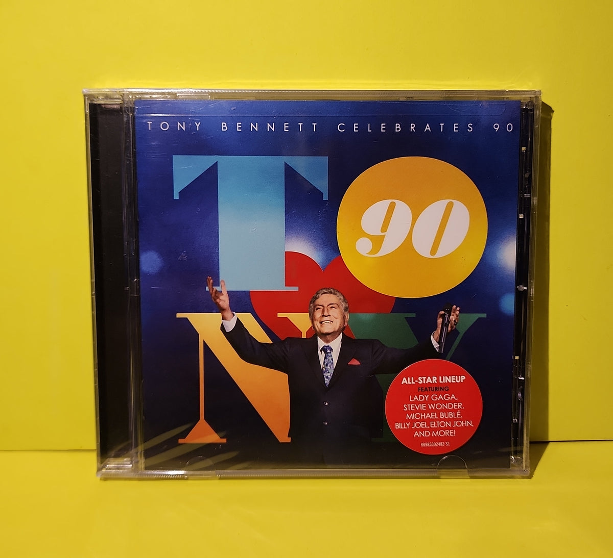 Various - Tony Bennett Celebrates 90 - 2016 - 88985392482 New - Sealed - CDs