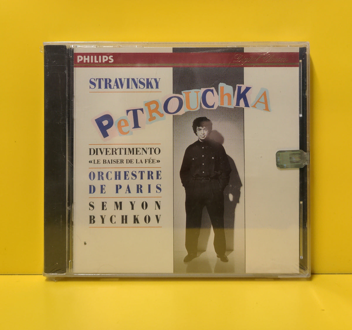 Stravinsky, Semyon Bychkov, Orchestre De Paris - Petrouchka / Divertimento "La Baiser De La Fée" - 1991 - 432 145-2 New - Sealed - CDs