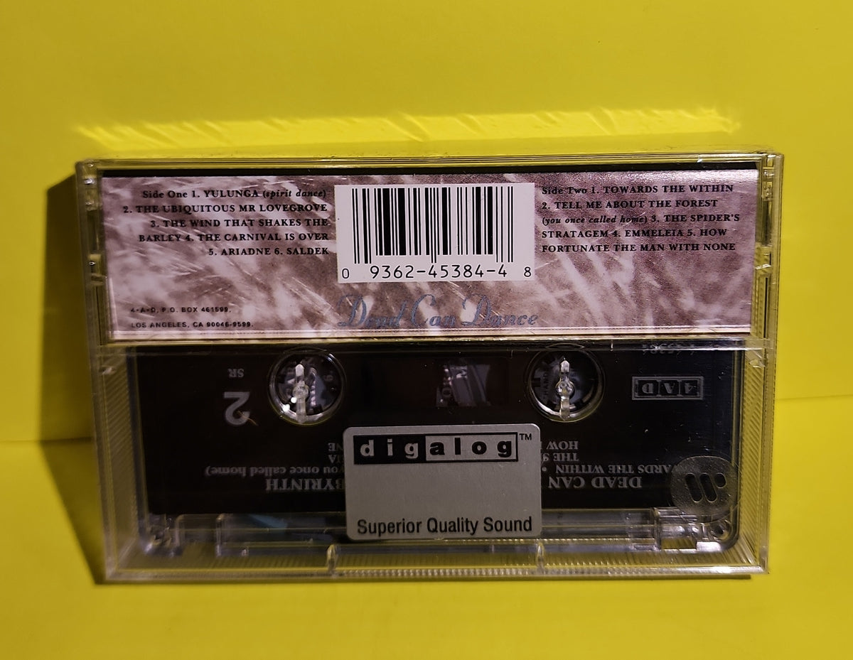 Dead Can Dance - Into The Labyrinth - 1993 - 9362453844 New - Sealed - Cassettes