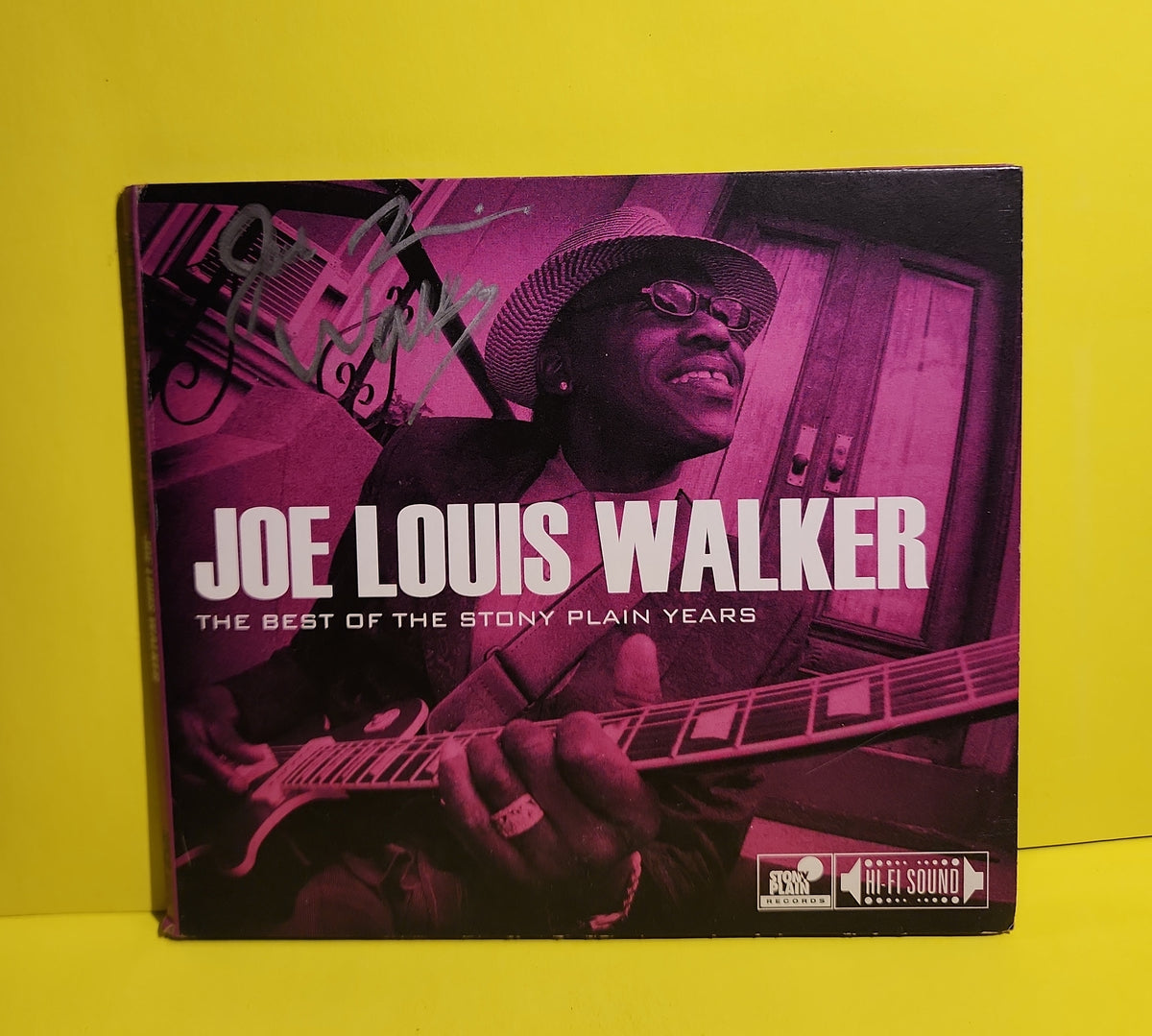 Joe Louis Walker - Autographed Best Of The Stony Plain Years - 2014 - SPCD 1375 New - NM - CDs