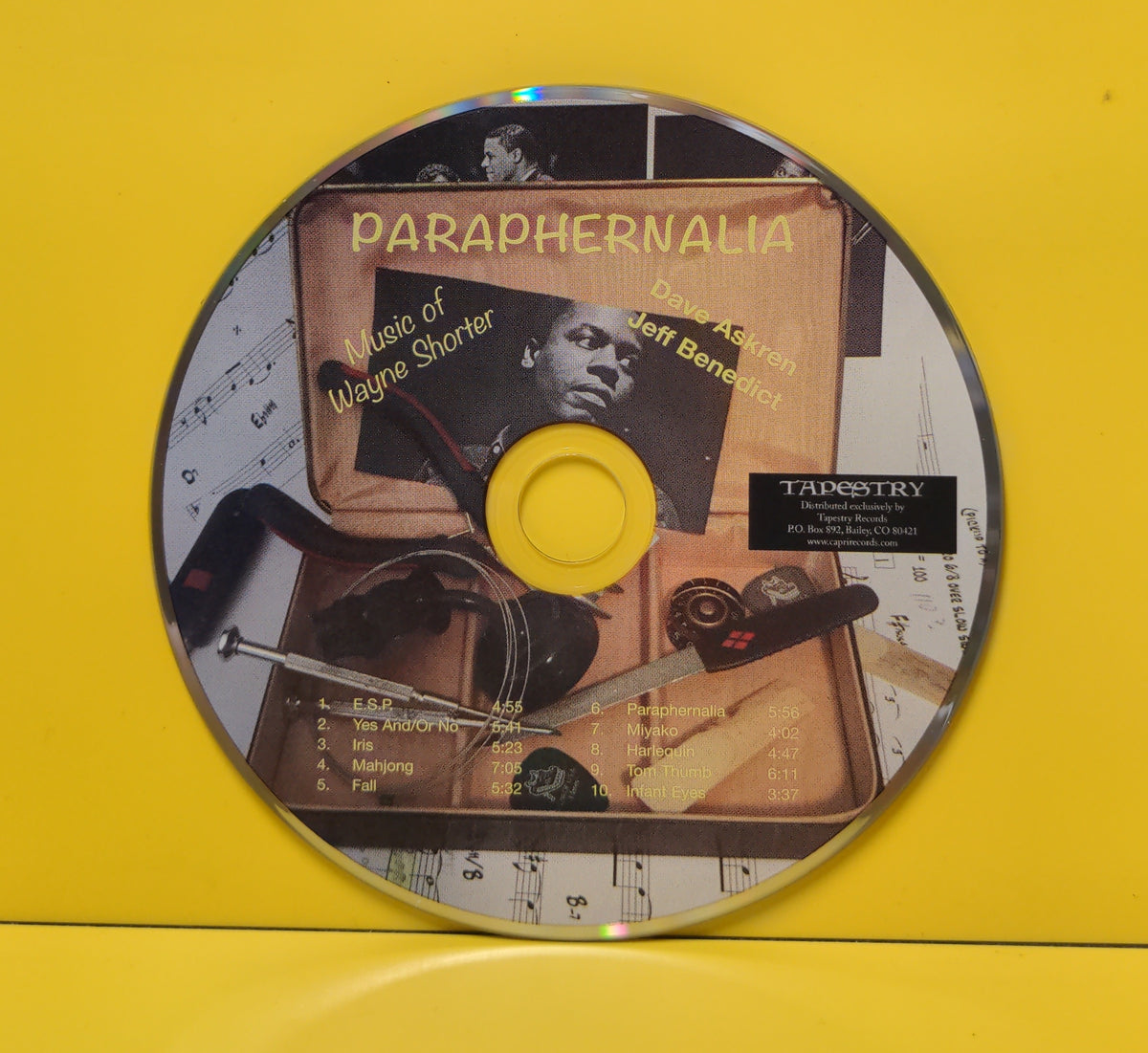 Dave Askren / Jeff Benedict - Paraphernalia - 2020 - 76029-2 Used - EX - CDs