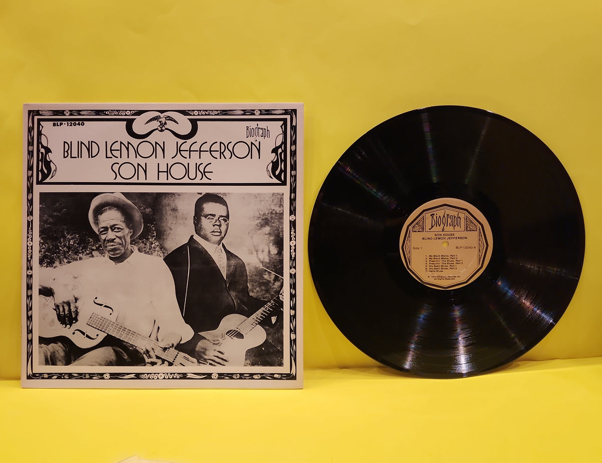 Blind Lemon Jefferson  / Son House - Blind Lemon Jefferson  / Son House  - 1972 - BLP-12040 Used - NM - Vinyl