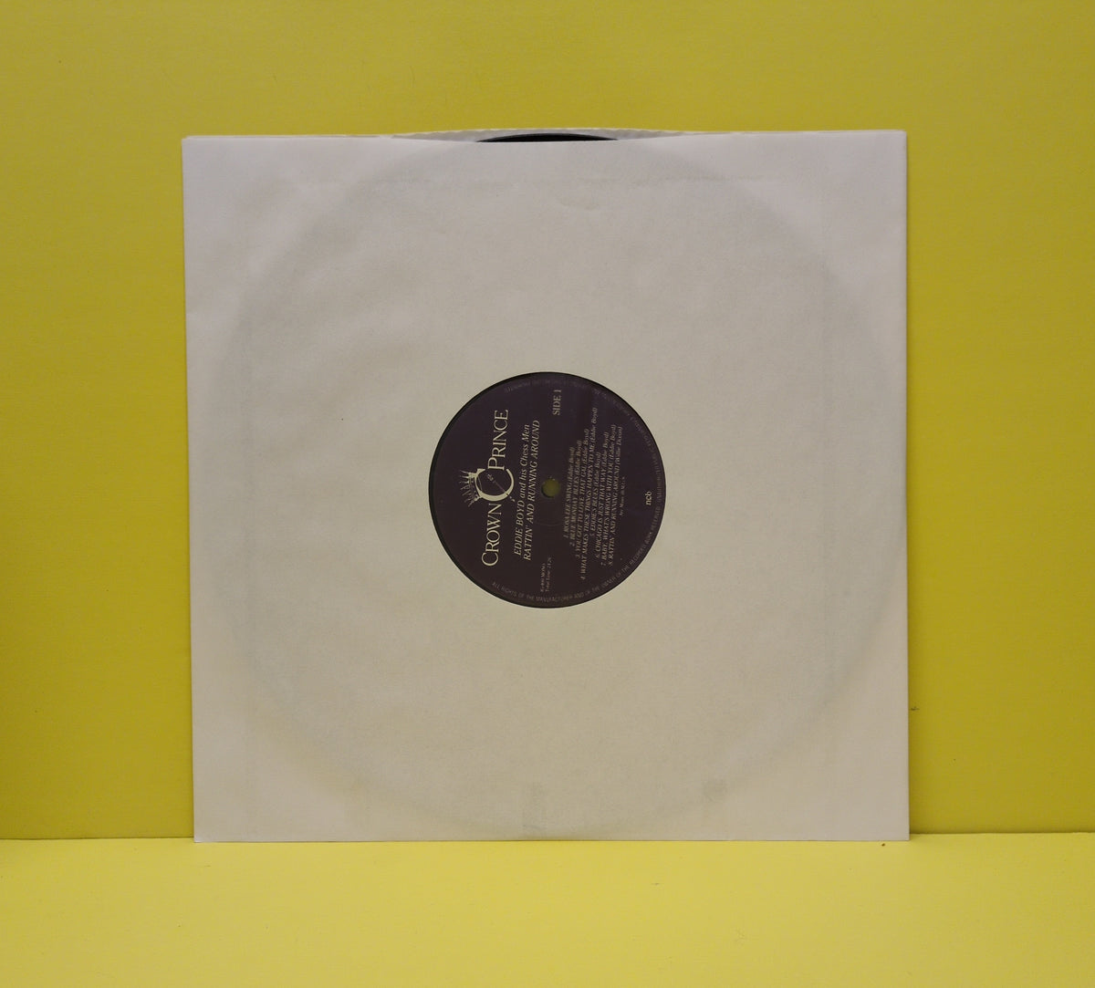Eddie Boyd And His Chess Men - Rattin' And Running Around - IG-400 Used - VG++ - Vinyl
