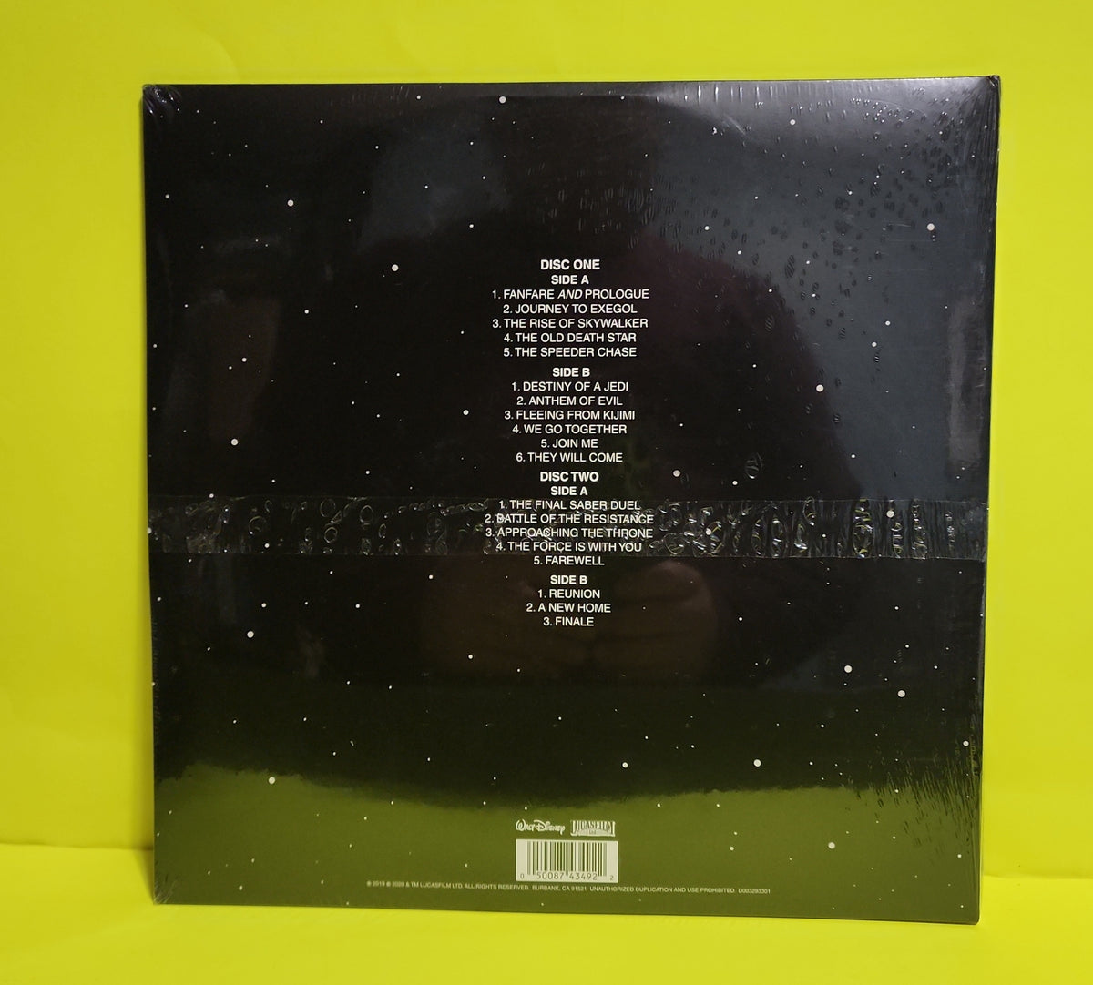 John Williams  - Star Wars: The Rise Of Skywalker (Original Motion Picture Soundtrack) - 2020 - D003293301 New - Sealed - Vinyl