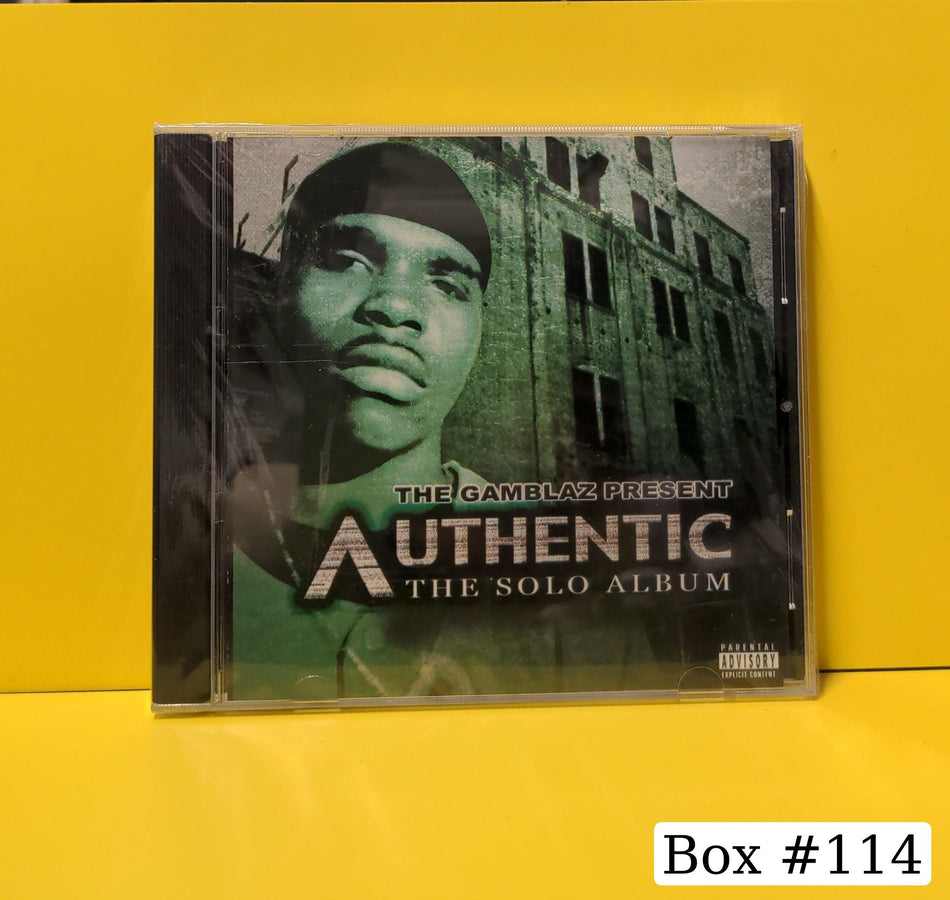 Authentic - The Gamblaz Present: The Solo Album - 2002 - SST-N03904 1017 112947 New - Sealed - CDs