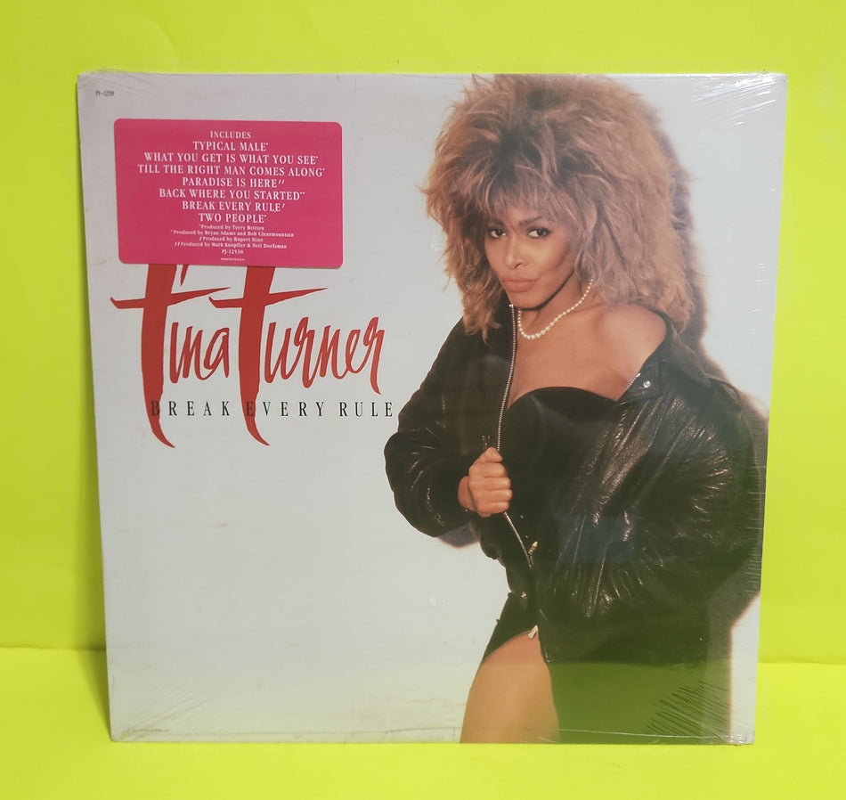 Tina Turner - Break Every Rule - 1986 - PJ-12530 New - Sealed - Vinyl