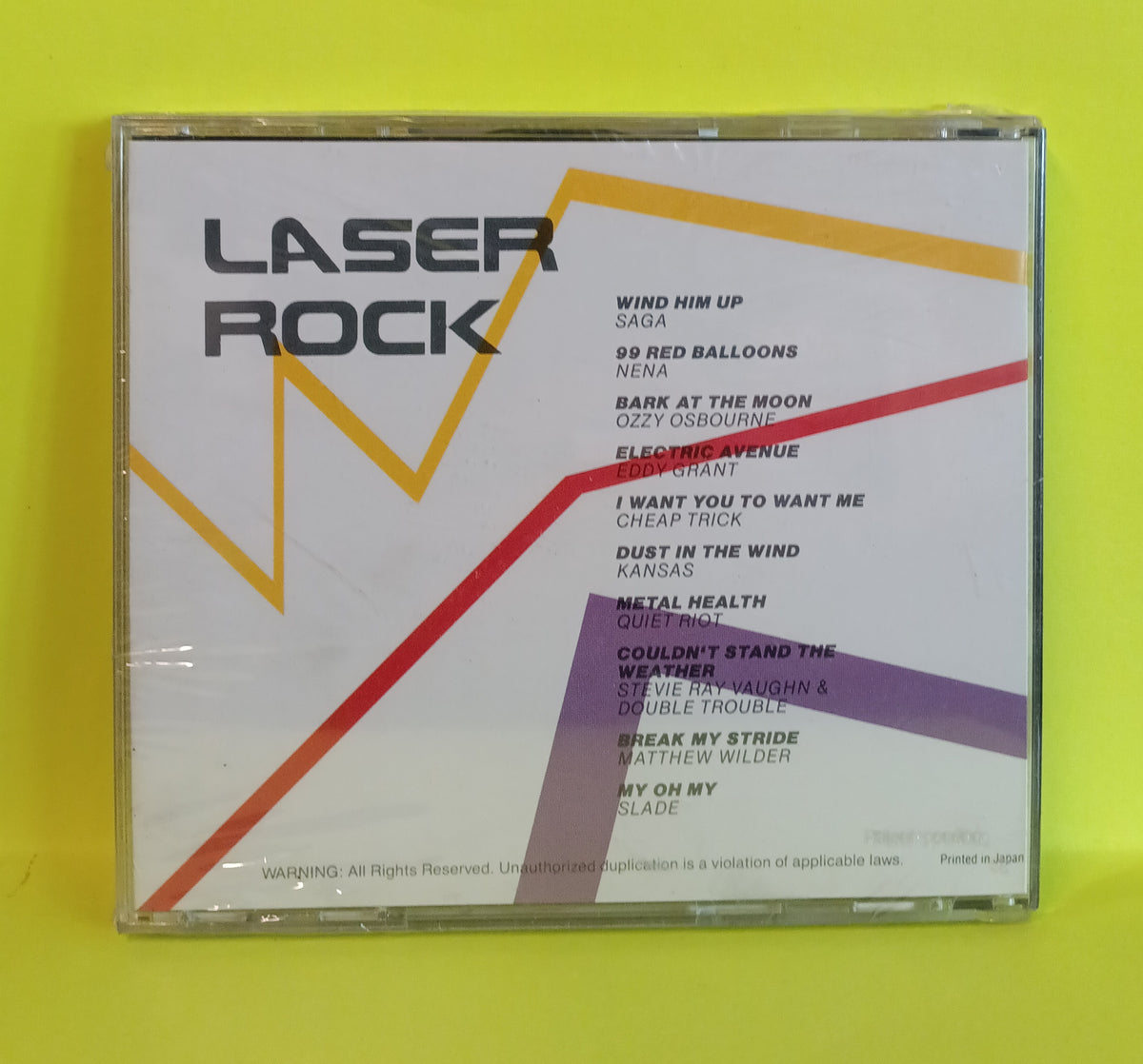 Various - Laser Rock - 1984 - 51-5004 New - Sealed - CDs