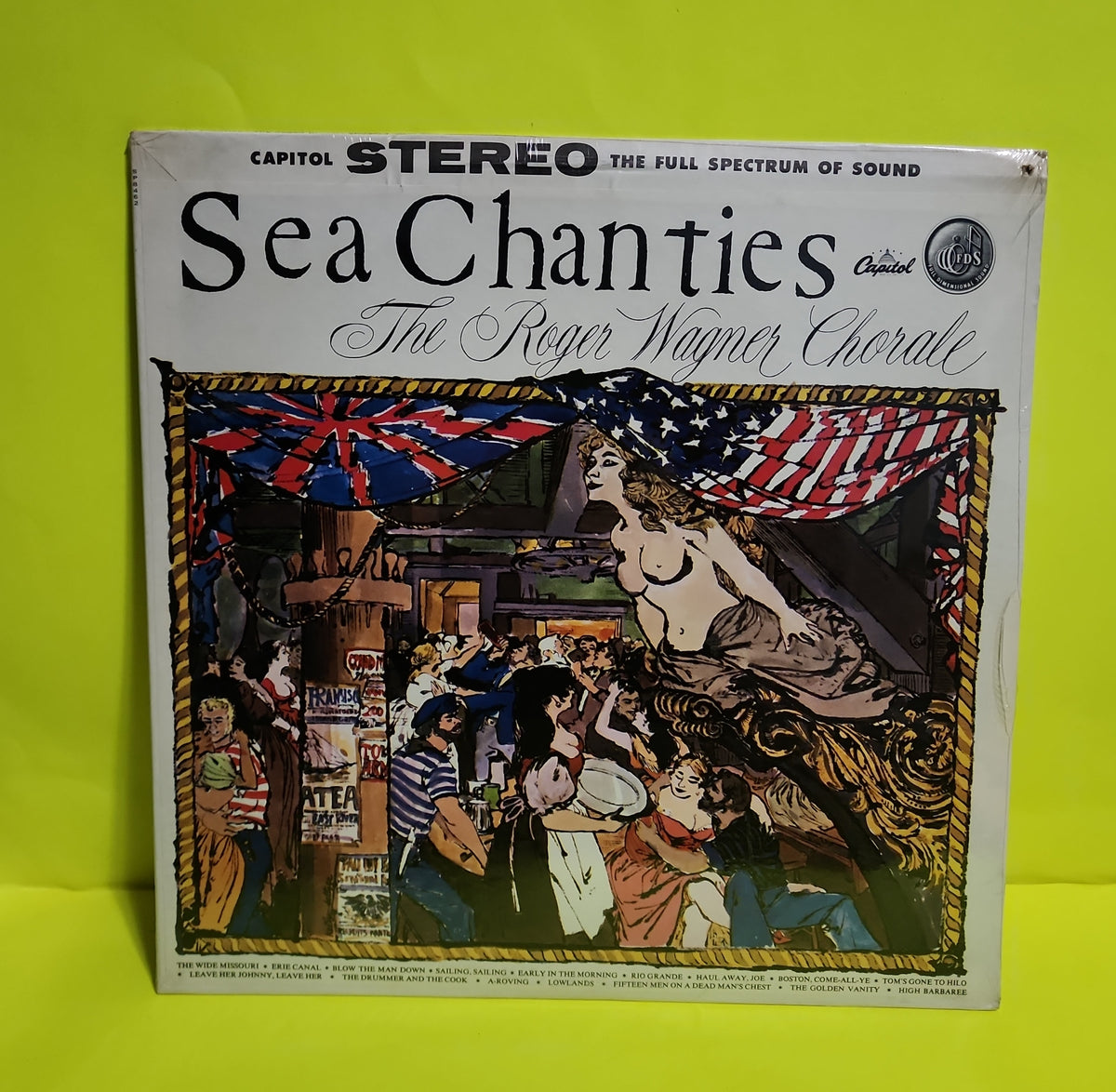 The Roger Wagner Chorale - Sea Chanties - 1959 - P-8462 New - Sealed - Vinyl