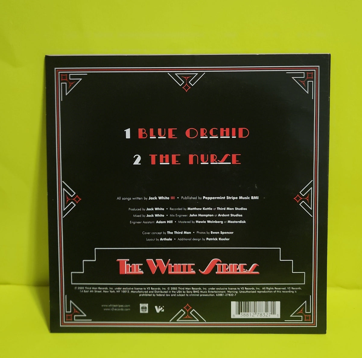 The White Stripes - 7" Blue Orchid - 2005 - XLS 216 New - NM - Vinyl