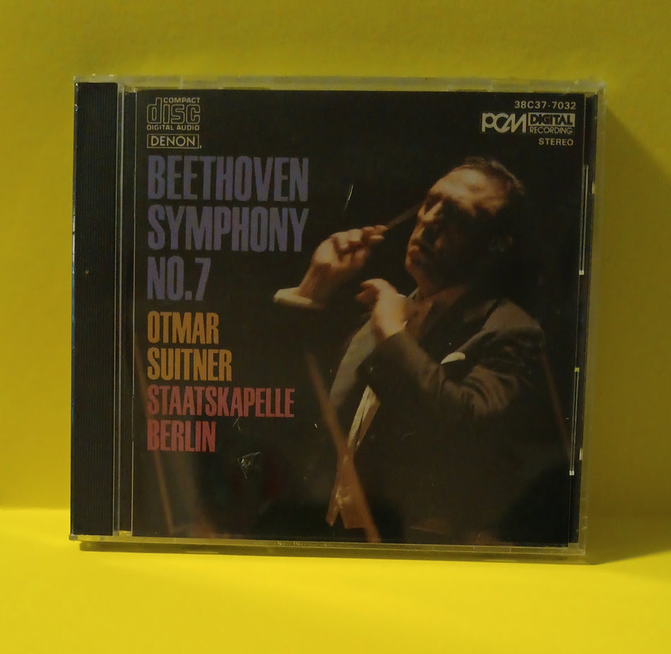 Beethoven- Otmar Suitner, Staatskapelle Berlin - Symphony No. 7 - 1985 - 38C37-7032 New - Sealed -Japan CDs