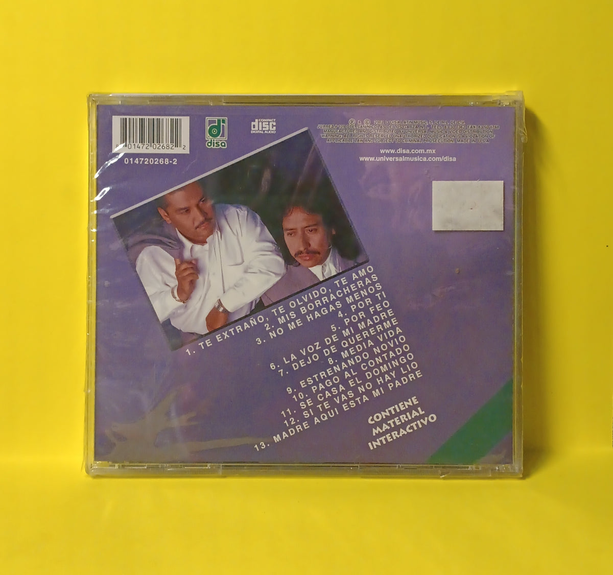Valdo Y El Gallito - Originalmente 13 Exitos - 2002 - 014720268-2 New - Sealed - CDs