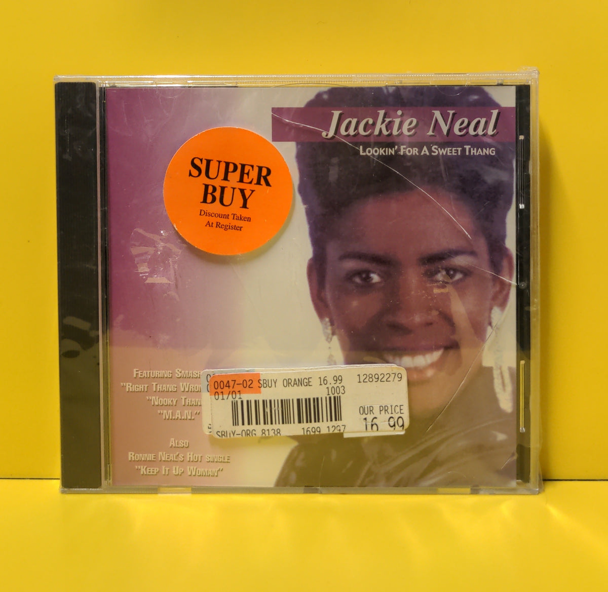 Jackie Neal - Lookin' For A Sweet Thang - 1999 - 0225 New - Sealed - CDs