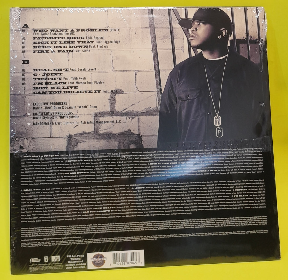 Styles P - Time Is Money - 2007 - B0005707-01 Used - EX - Vinyl