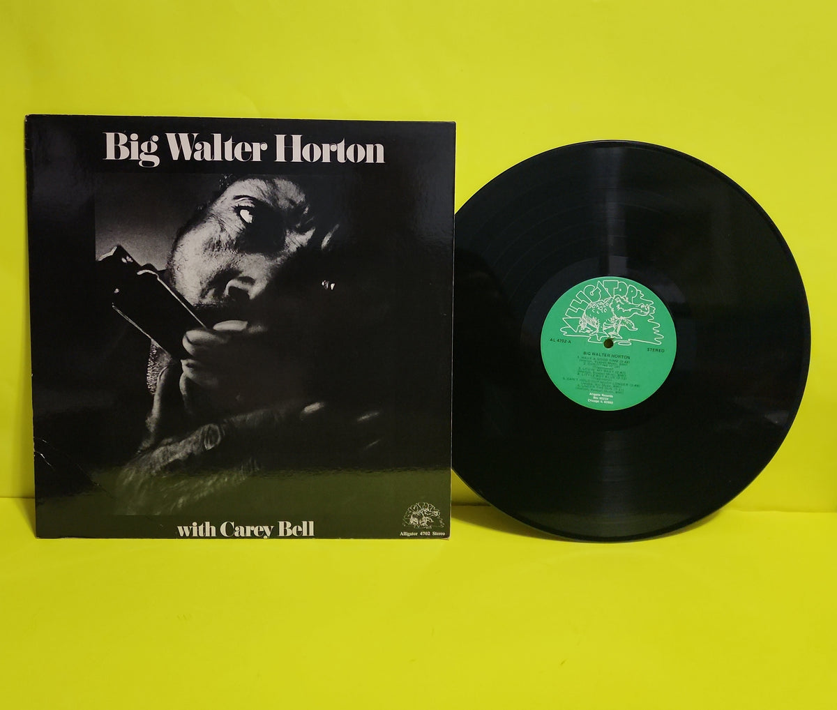 Big Walter Horton - Big Walter Horton With Carey Bell - 1972 - 4702 Used - EX - Vinyl