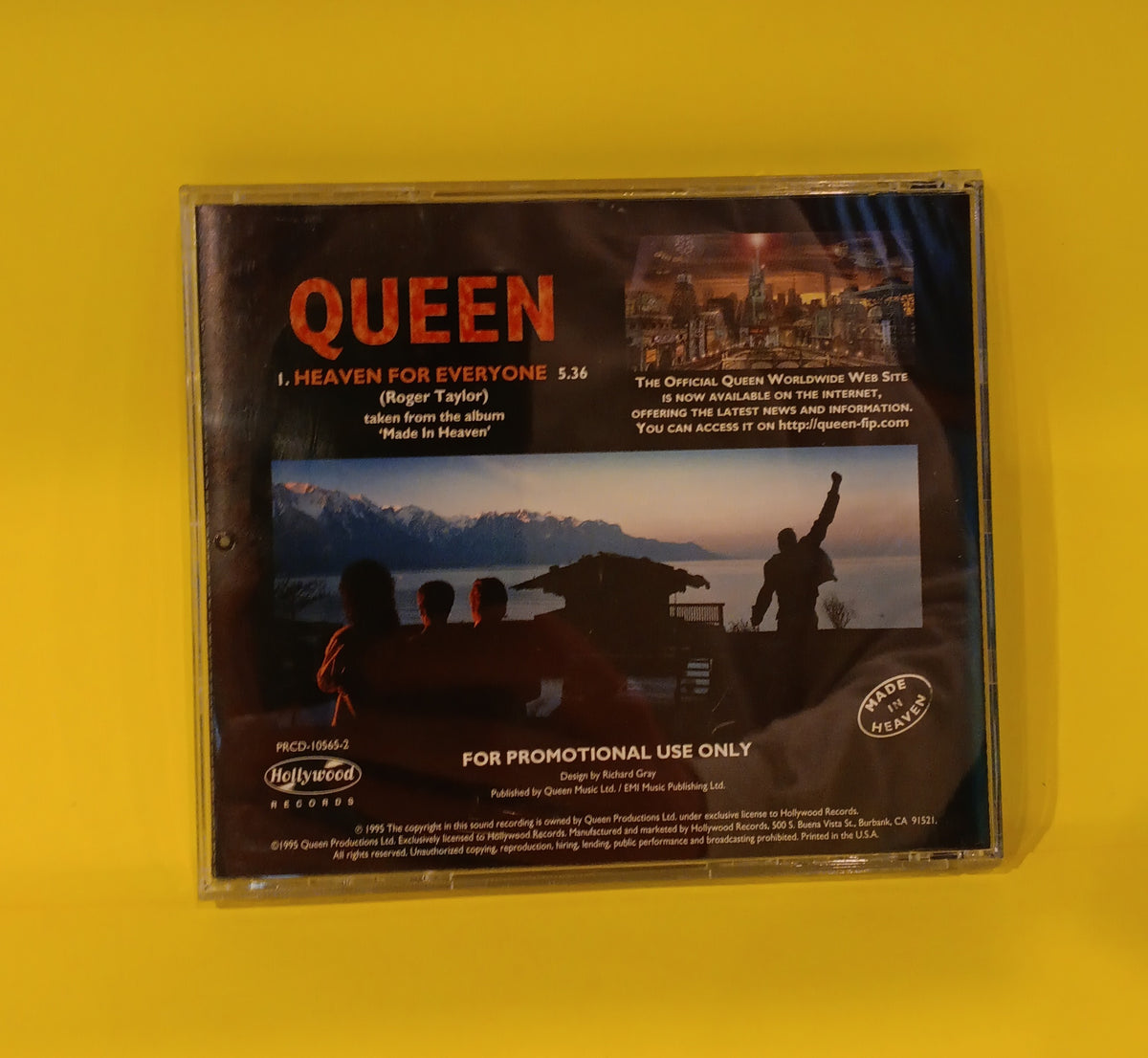 Queen - Heaven For Everyone Promo CD Mispress - 1995 - PRCD-10565-2 Used - VG++ - CDs