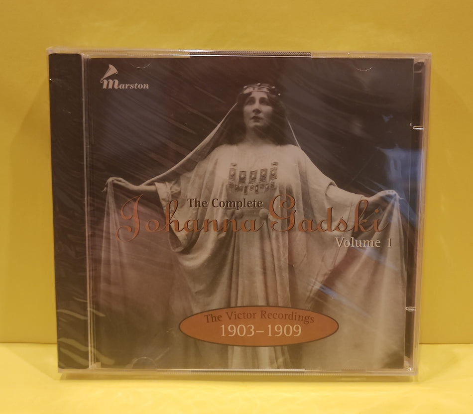 Johanna Gadski - The Complete Johanna Gadski (Volume 1: The Victor Recordings 1903-1909) - 1997 - 52002-2 New - Sealed - CDs