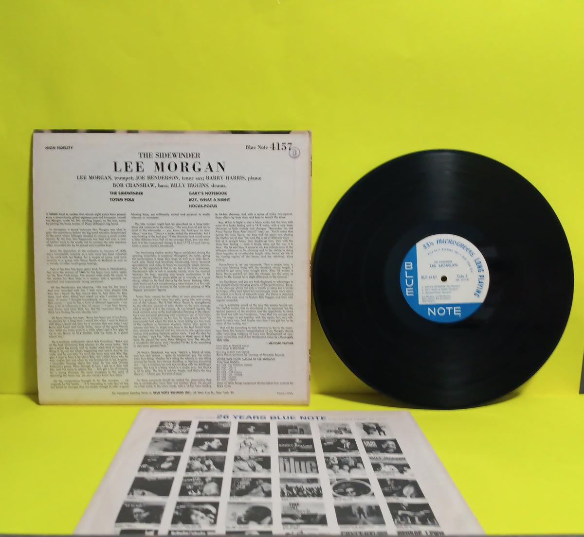 Lee Morgan - The Sidewinder (Original Mono RVG Ear NY USA) - 1964 - BLP Used - VG++ - Vinyl