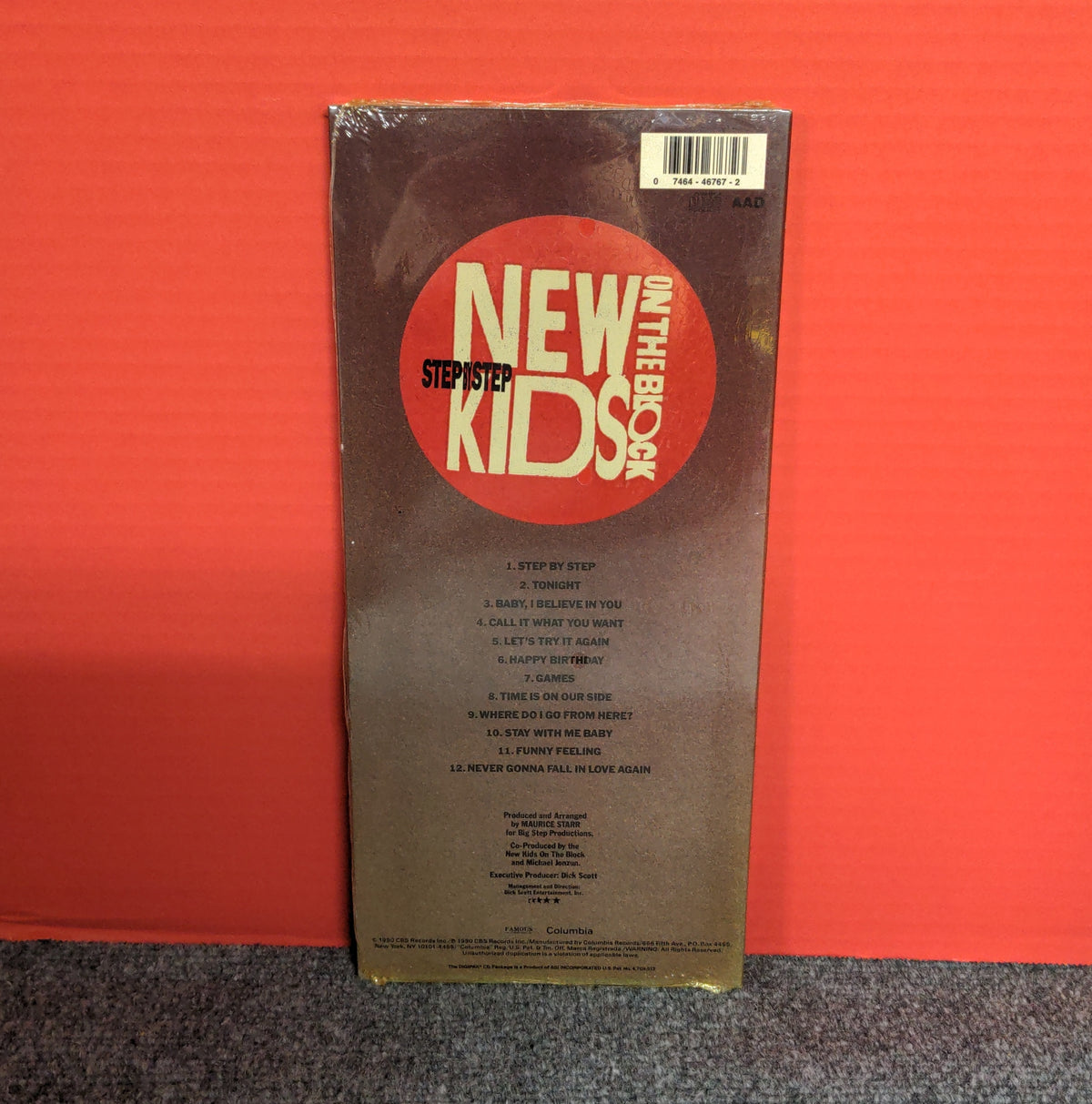 New Kids On The Block - Step By Step - 1990 - CK 46767 New - Sealed -Longbox CD