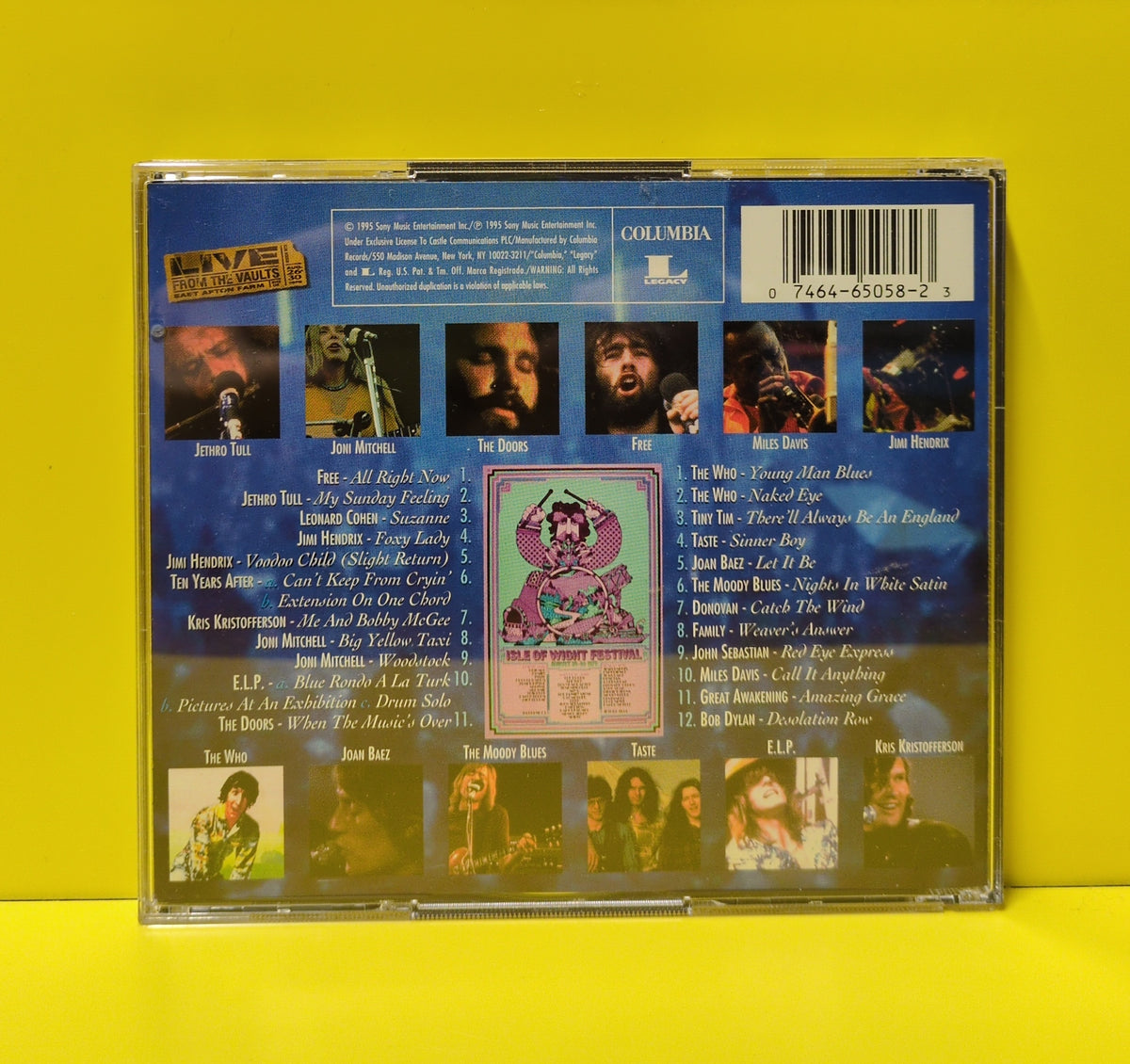 Various - Message To Love ∙ The Isle Of Wight Festival 1970 - 1995 - C2K 65058 Used - EX - 2xCD