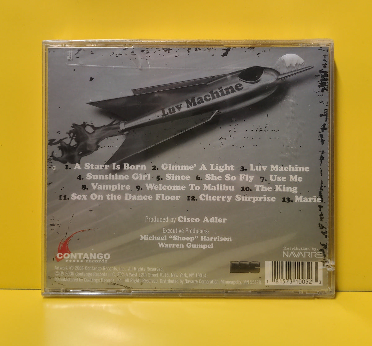 Whitestarr - Luv Machine  - 2006 - CGO-1005 New - Sealed - CDs