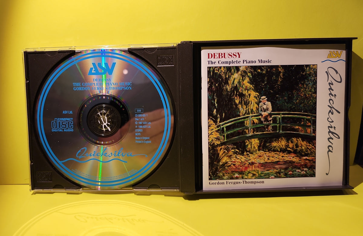 Debussy, Gordon Fergus-Thompson - The Complete Piano Music - 1997 - CD QSS 432 Used - NM - CDs