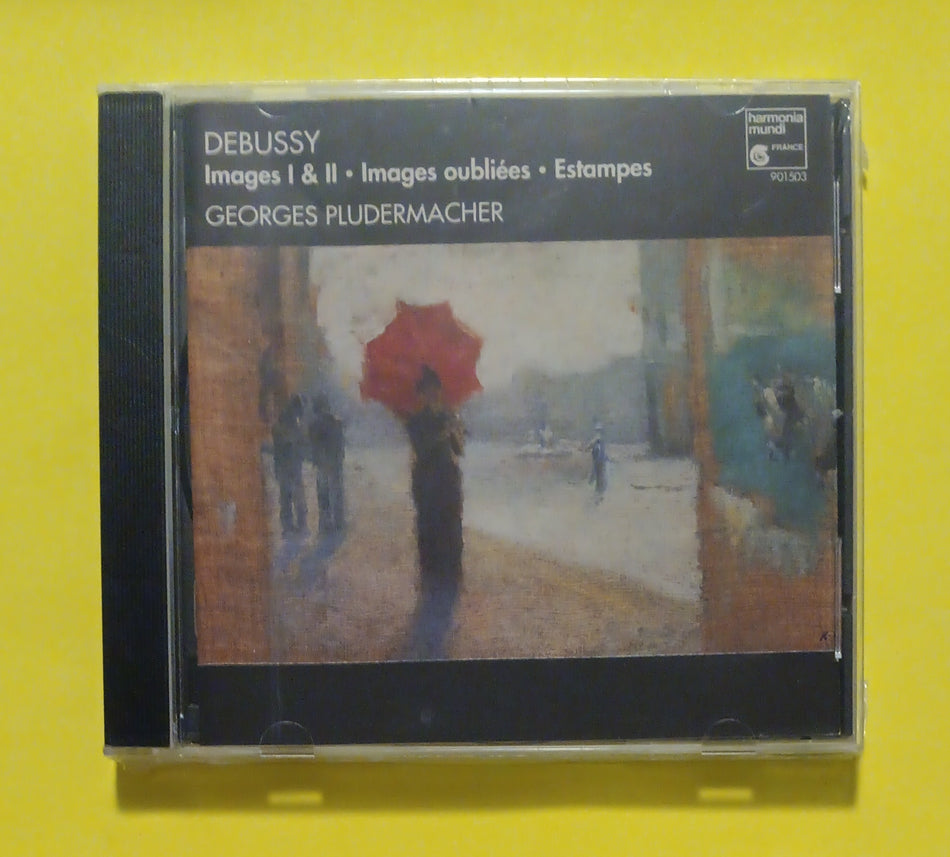 Debussy- Georges Pludermacher - Images 1 & 2; Images Oubliées; Estampes  - 1994 - HMC 901503 New - Sealed - CDs