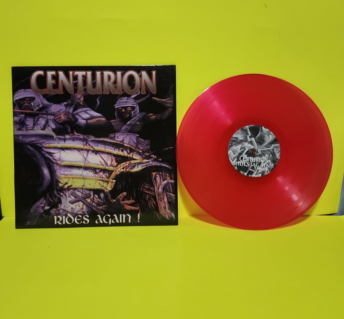 Centurion - Rides Again (Red color Vinyl) - 2022 - New - EX - Vinyl