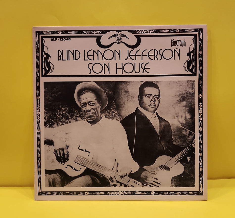 Blind Lemon Jefferson  / Son House - Blind Lemon Jefferson  / Son House  - 1972 - BLP-12040 Used - NM - Vinyl