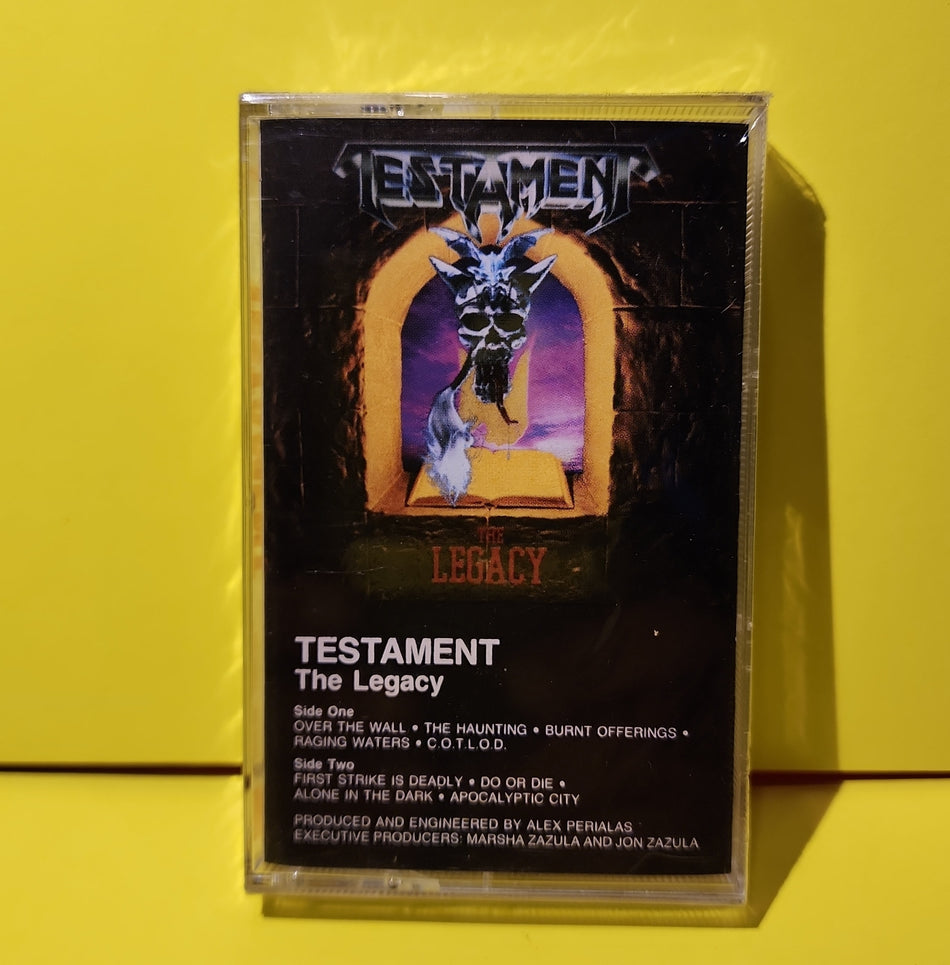 Testament  - The Legacy - 1987 - 781 741-4 New - Sealed - cassettes