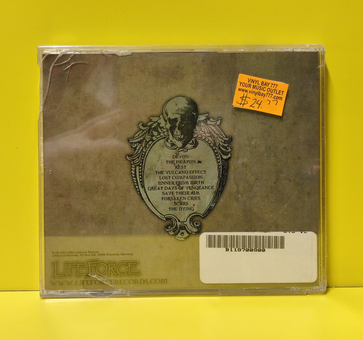 Cataract - Great Days Of Vengeance - 2005 - LFR 036-2 New - Sealed - CDs - Reissue