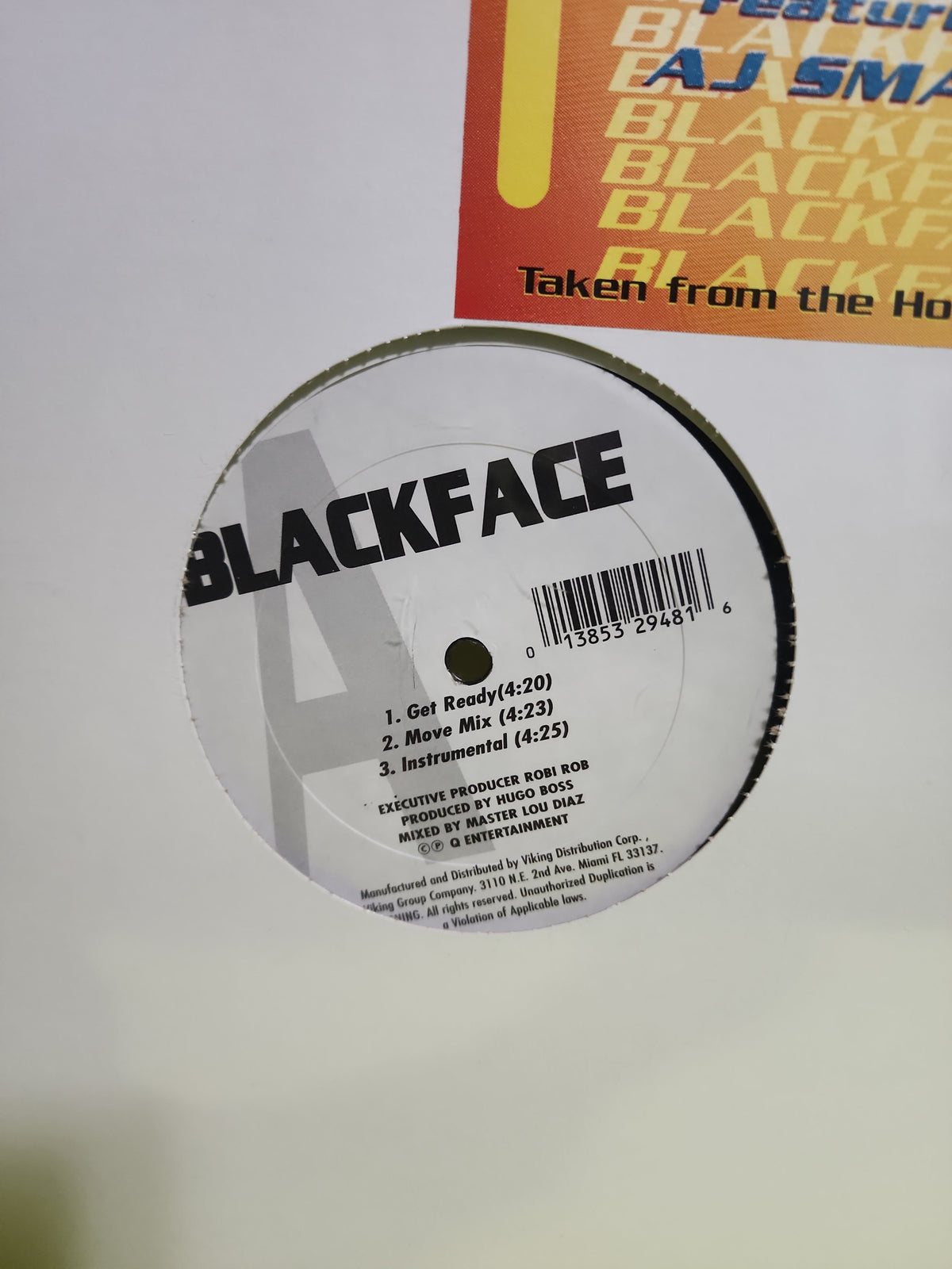 Blackface - Get Ready - 1998 - New - Sealed - Vinyl