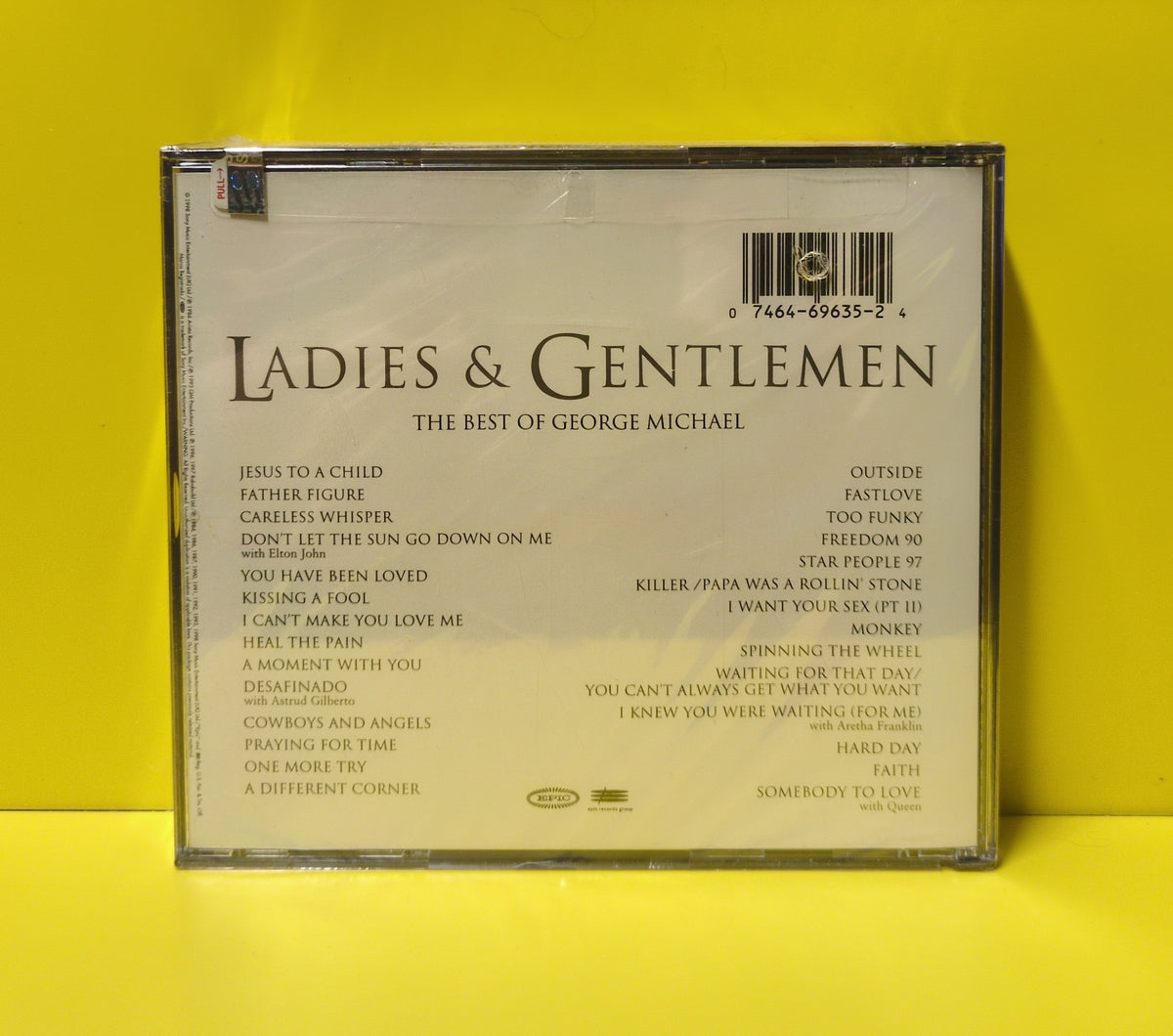 George Michael - Ladies & Gentlemen (The Best Of George Michael) - 1998 - E2K 69635 New - Sealed - 2xCD