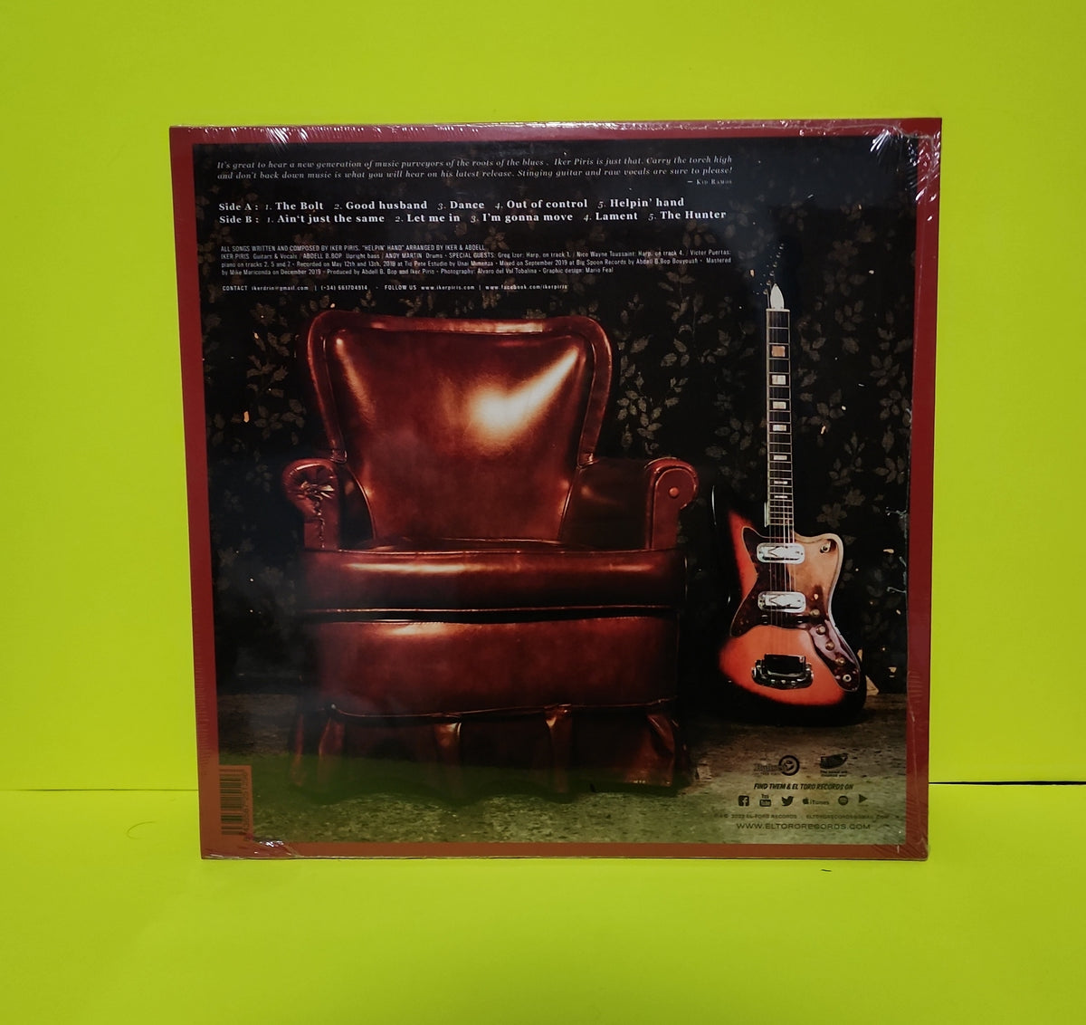 Iker Piris And His Dual Electras - Electra - 2021 - ETCD 7037 New - Sealed - Vinyl