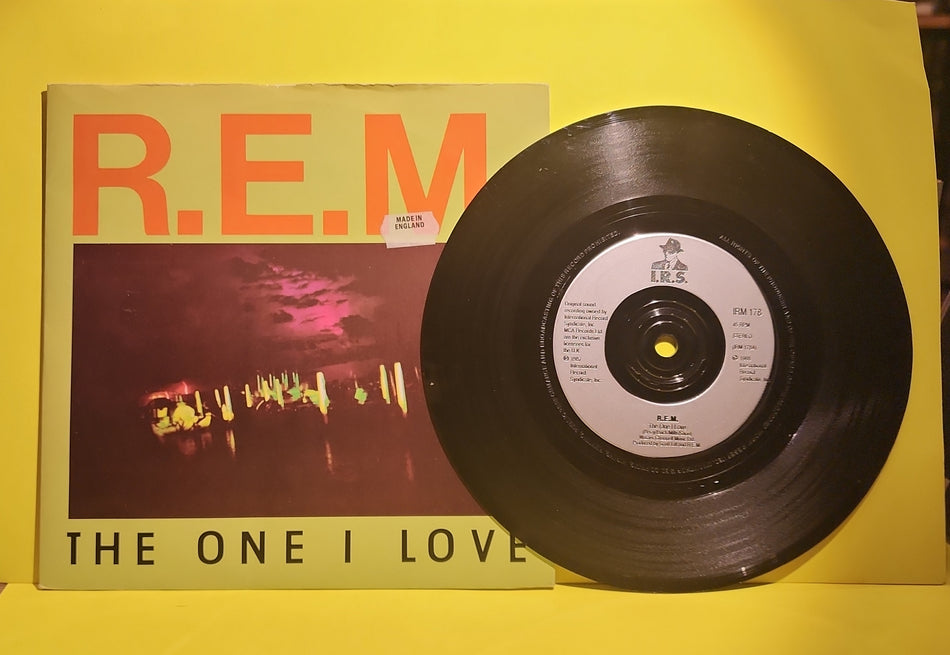 R.E.M. - 7" The One I Love - 1991 - IRM 178 Used - VG++ - Vinyl