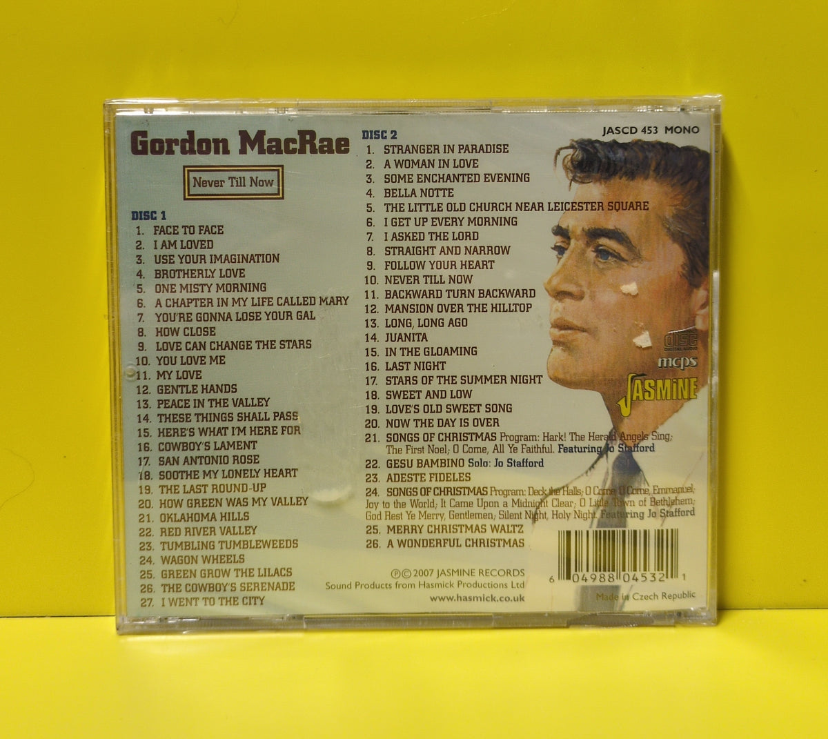 Gordon MacRae - Never Till Now - 2007 - JASCD 453 New - Sealed - 2xCD