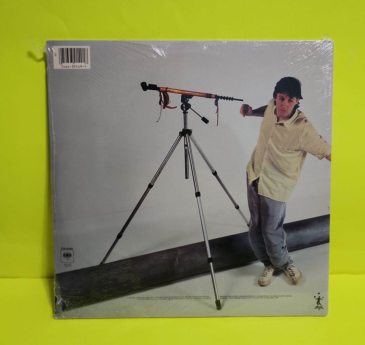 Paul McCartney - Pipes Of Peace - 1983 - QC 39149 New - Sealed - Vinyl