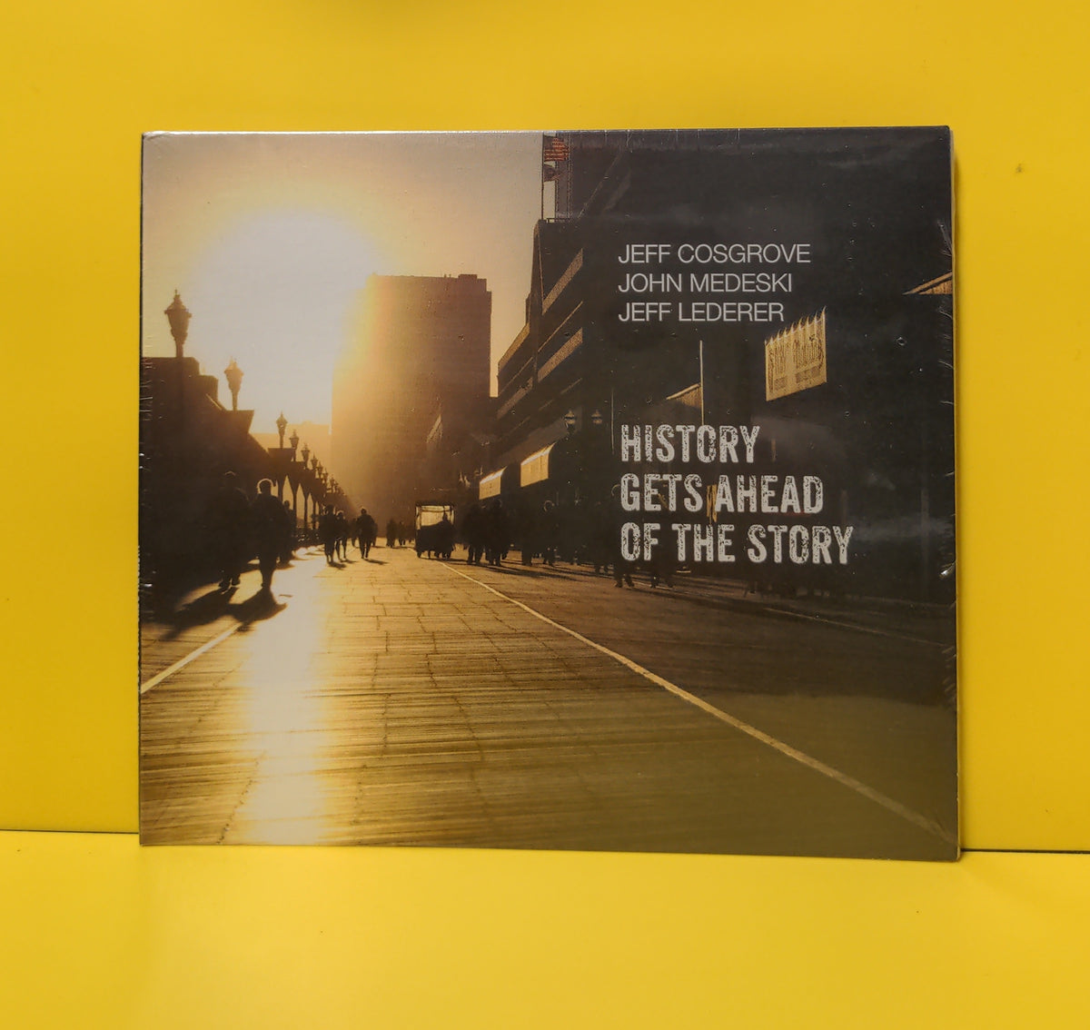 Jeff Cosgrove, John Medeski, Jeff Lederer - History Gets Ahead Of The Story  - 2020 - New - Sealed - CDs